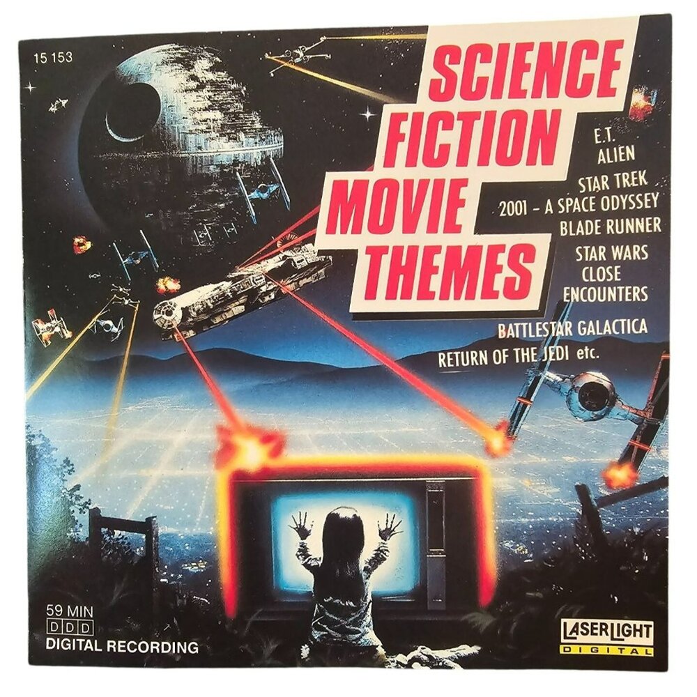 Science Fiction Movie Themes Music CD ET Star Trek Blade Runner 37718cd